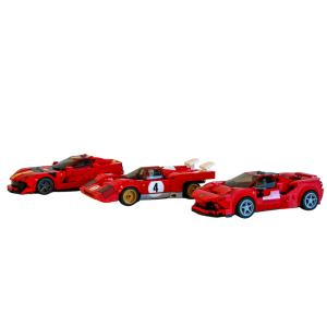 1970 Ferrari 512 M and Ferrari F8 Tributo and Ferrari 812 Competizione