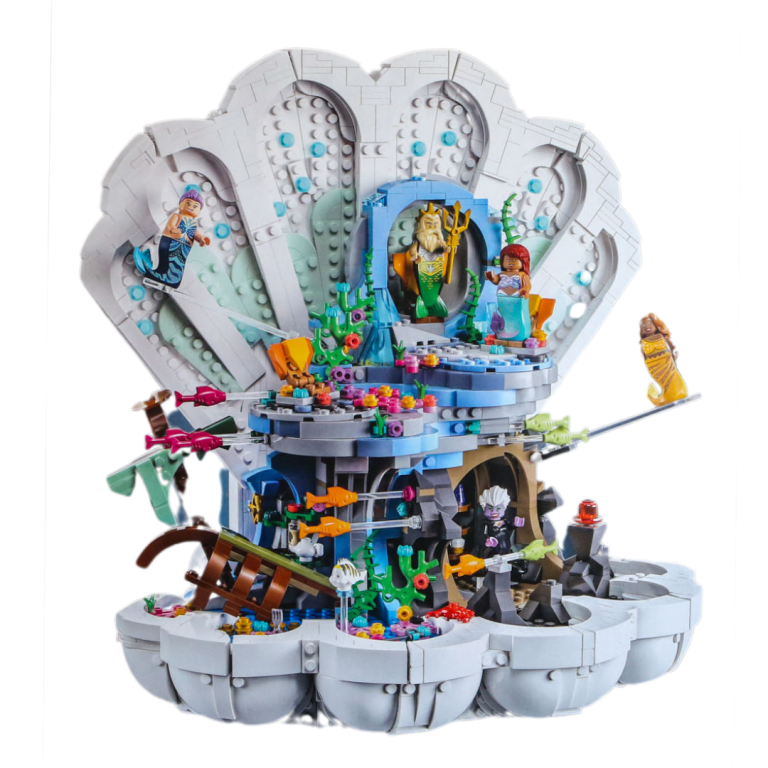 The Little Mermaid Royal Clamshell - Brick Library